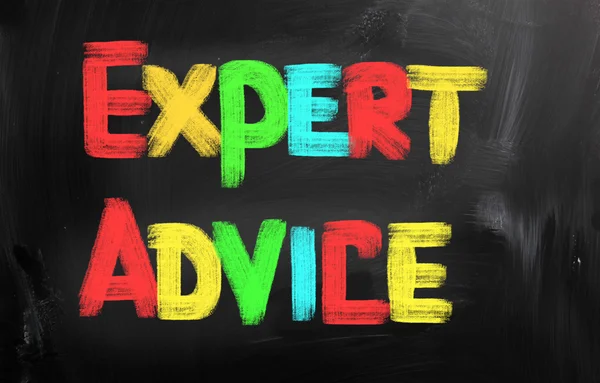 Concept de conseils d'experts — Photo