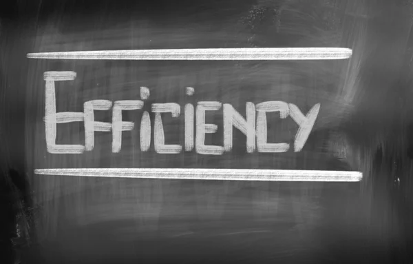 Efficiency Concept — Stock Photo, Image