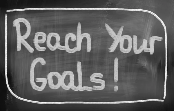 Reach Your Goals Concept — Stock Photo, Image