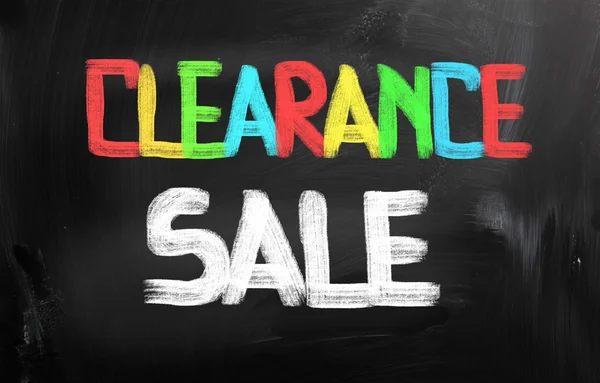 Clearance Sale Concept — Stock Photo, Image