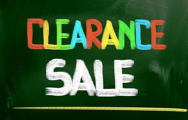 Clearance Sale Concept — Fotografie, imagine de stoc