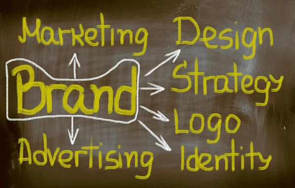 Branding Word Concept — Stock Photo, Image