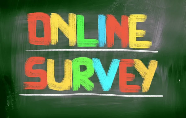 Online Survey Concept — Stock Photo, Image