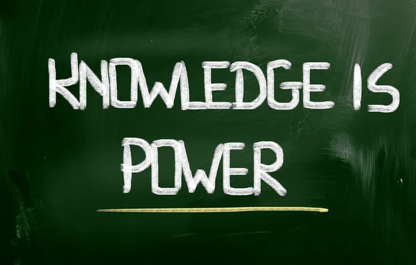 Knowledge Is Power Concept — Stock Photo, Image