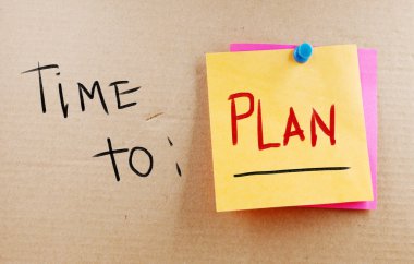 zaman kavramı planı