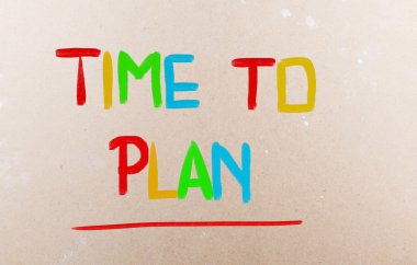 zaman kavramı planı