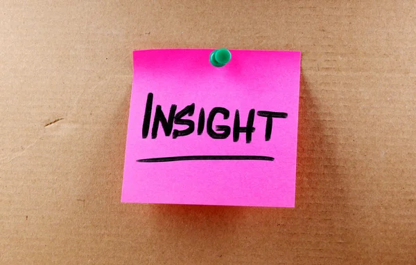 Insight Concept — Stock Photo, Image