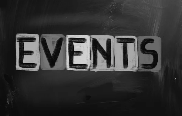 Events Concept — Stock Photo, Image