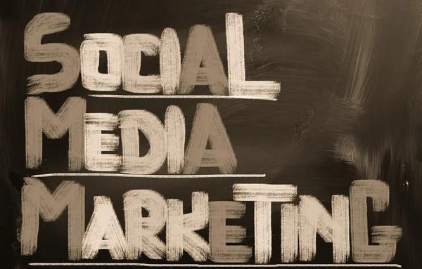 Social media marketing koncept — Stockfoto