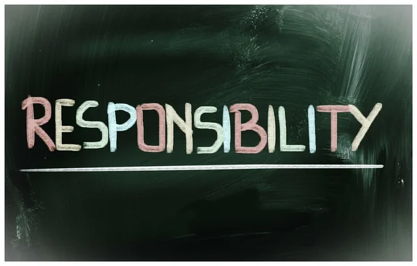 Responsibility Concept — Stock Photo, Image