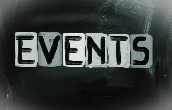 Events Concept — Stock Photo, Image