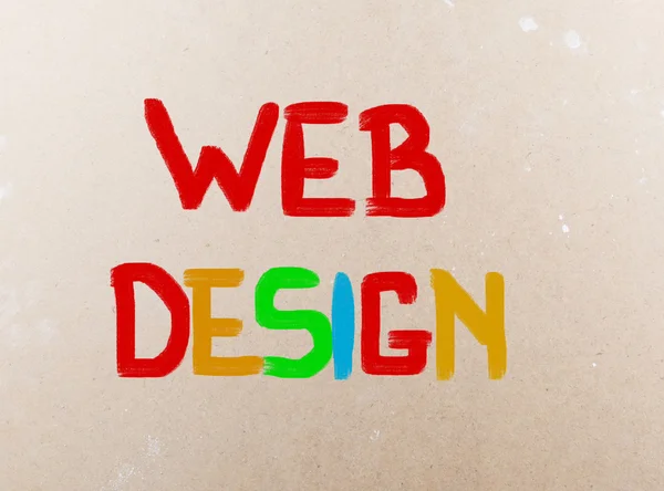 Concetto di Web design — Foto Stock