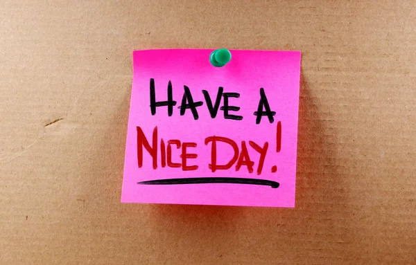 Have A Nice Day Concept — Stock Photo, Image