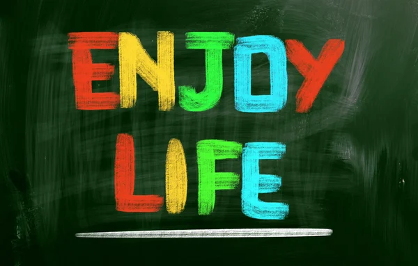 Enjoy Life Concept — Stock Photo, Image