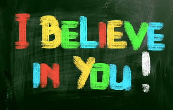 I Believe In You Concept — Stock Photo, Image