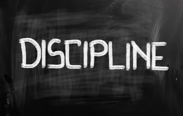 Concepto de disciplina — Foto de Stock