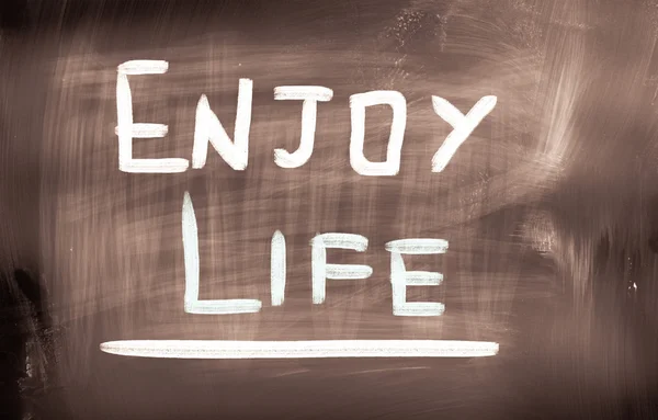 Enjoy Life Concept — Stock Photo, Image