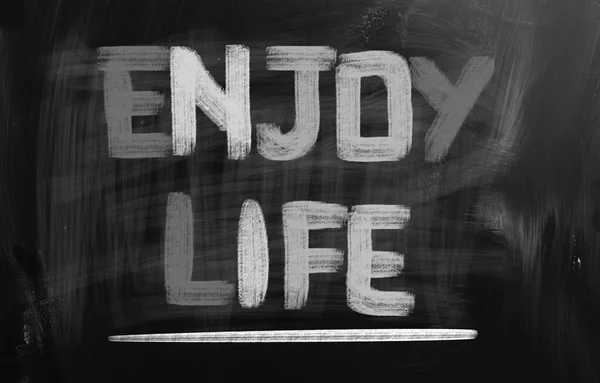 Enjoy Life Concept — Stock Photo, Image