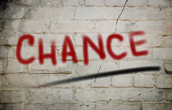 Conceito de Chance — Fotografia de Stock