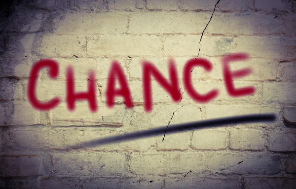 Conceito de Chance — Fotografia de Stock