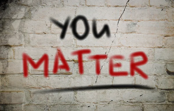 You Matter Concept — Stock Photo, Image