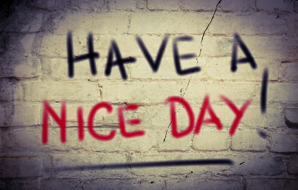 Have A Nice Day Concept — Stock Photo, Image