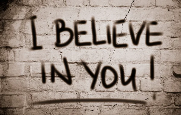 I Believe In You Concept — Stock Photo, Image