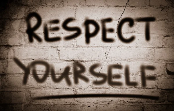 Respect Yourself Concept — Stock Photo, Image