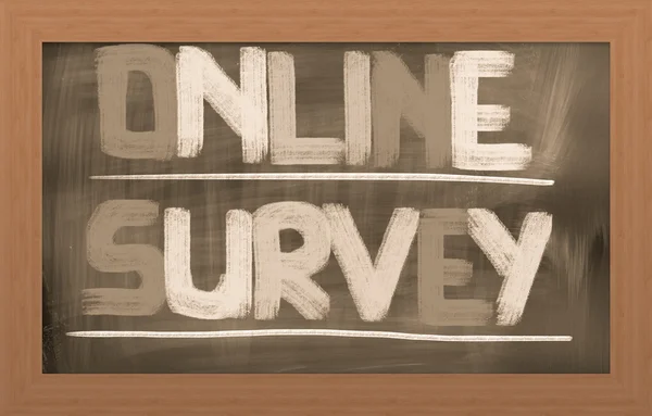 Online Survey Concept — Stock Photo, Image