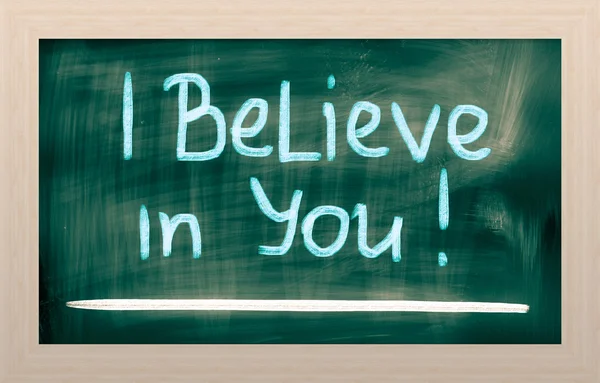 I Believe In You Concept — Stock Photo, Image