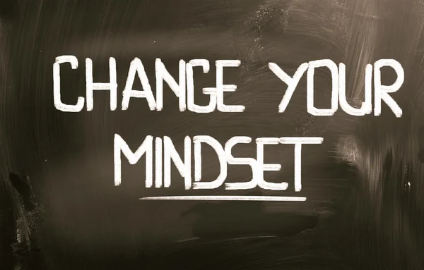 Change Your Mindset Concept — Stock Photo, Image