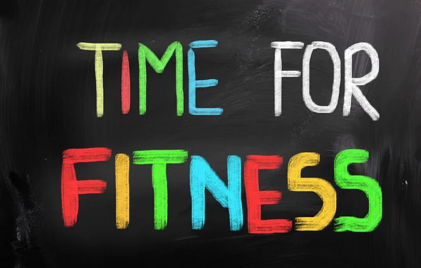 Time For Fitness Concept — Stock Photo, Image