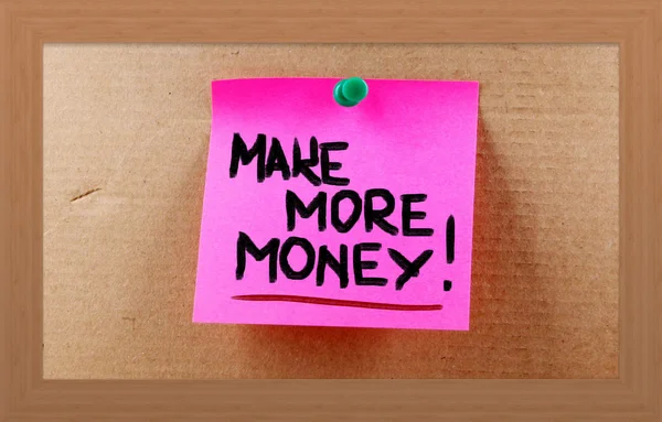 Make More Money Concept — Stock Photo, Image