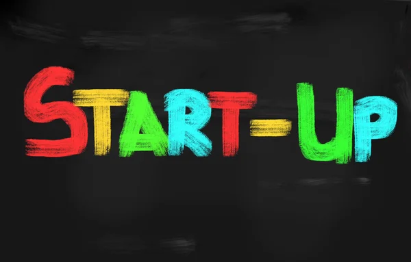 Start-up-Konzept — Stockfoto