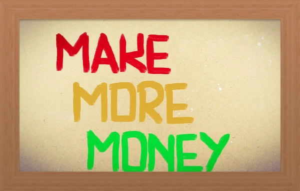 Hacer más concepto de dinero — Foto de Stock