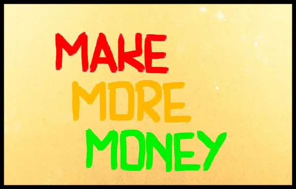 Make More Money Concept — Stock Photo, Image