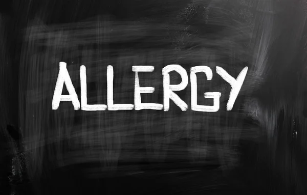 Allergia fogalma — Stock Fotó
