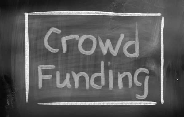 Crowd Funding Concept — Stock Photo, Image