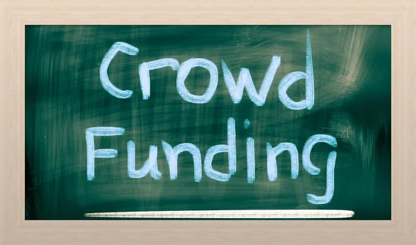 Crowd Funding Concept — Stock Photo, Image