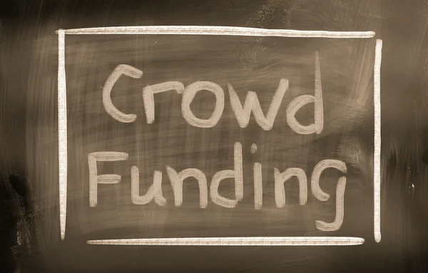 Crowd Funding Concept — Stock Photo, Image