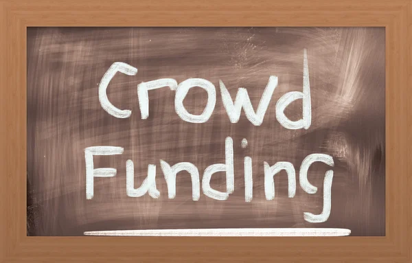 Crowd Funding Concept — Stock Photo, Image