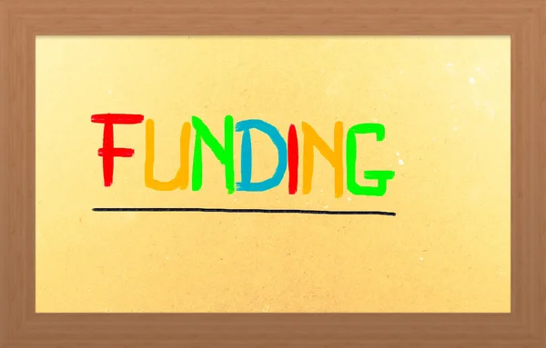 Funding Concept — Stock Photo, Image