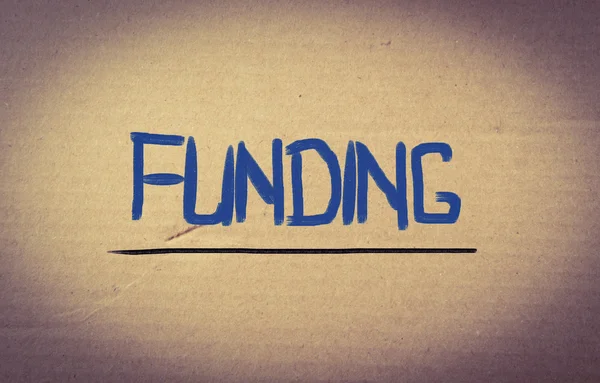 Funding Concept — Stock Photo, Image