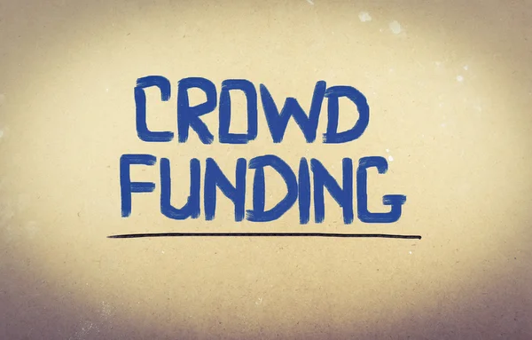 Crowd Funding Concept — Stock Photo, Image