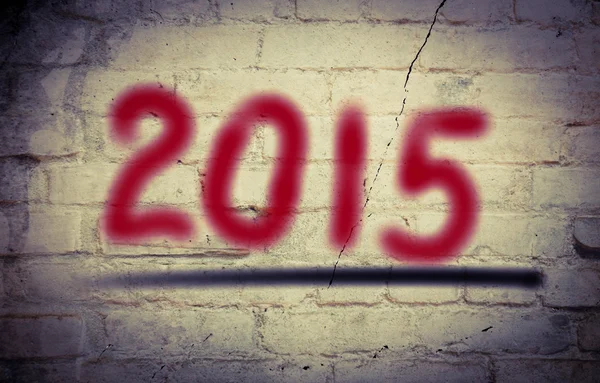 Happy New Year 2015 Concept — Stock Photo, Image