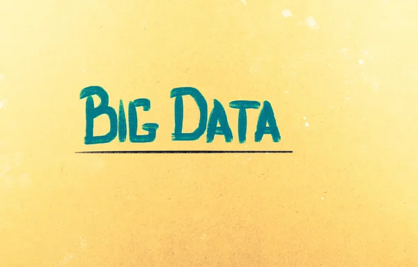 Big Data Concept — Stock Photo, Image