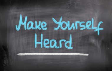 Kendinizi duydum yapmak kavramı