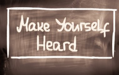 Kendinizi duydum yapmak kavramı