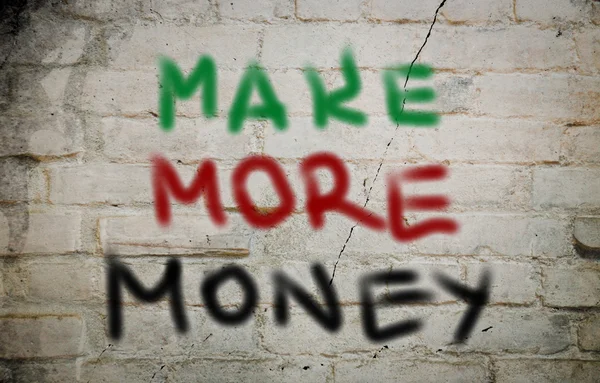 Make More Money Concept — Stock Photo, Image