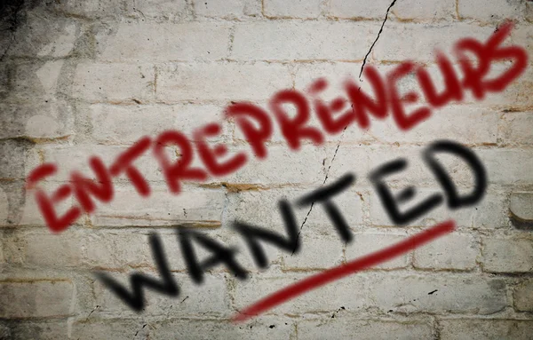 Entrepreneurs Wanted Concept — Stock Photo, Image